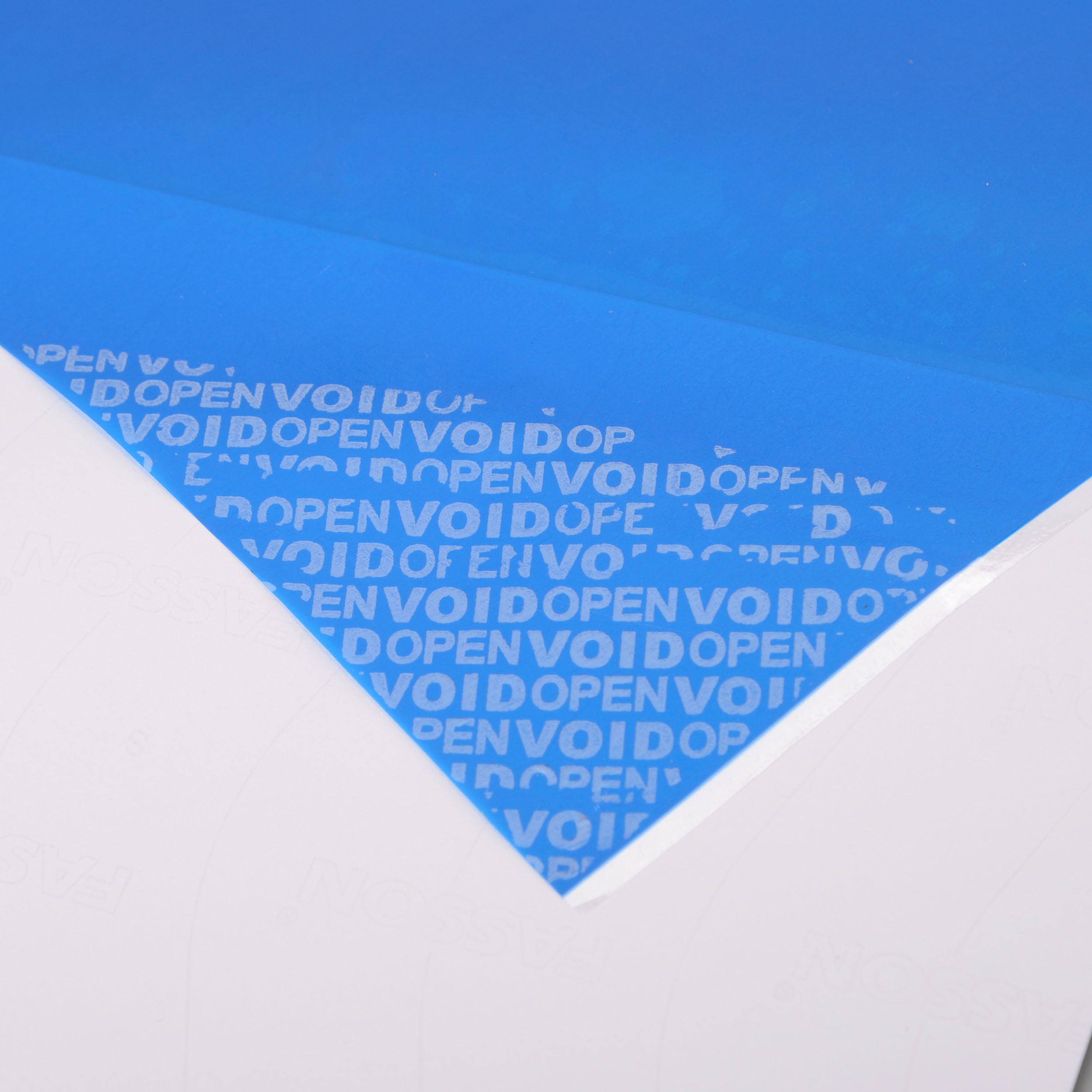 VOID防偽不干膠標簽材料