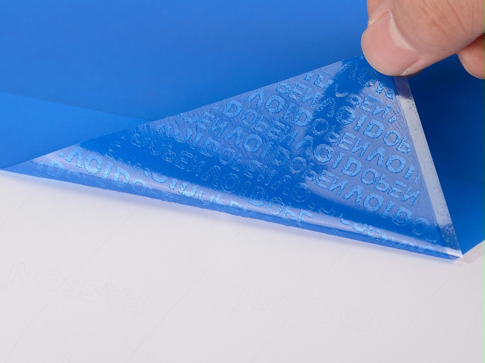 VOID防偽不干膠標簽材料 VOID防偽不干膠標簽材料