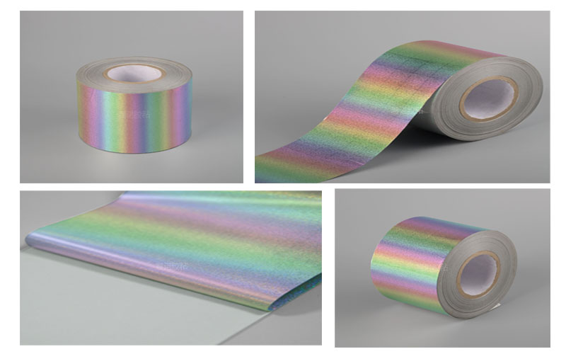 小沙點鐳射膜不干膠材料