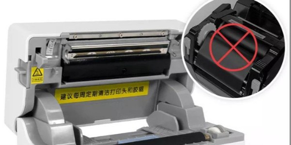 熱敏紙不干膠材料打印居然不用墨水，是怎么打印的？