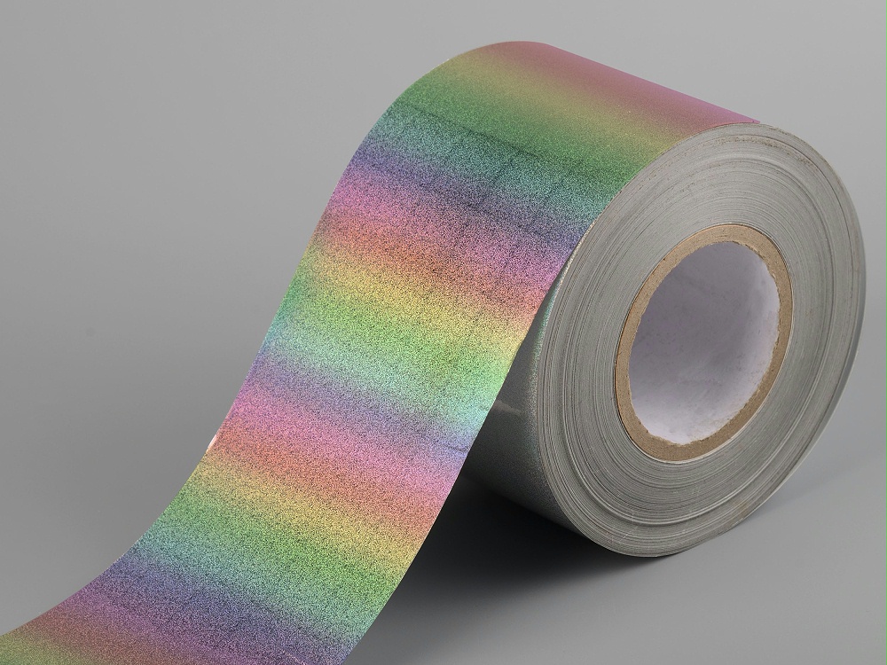 噴墨小沙點(diǎn)鐳射膜不干膠材料 噴墨小沙點(diǎn)鐳射不干膠